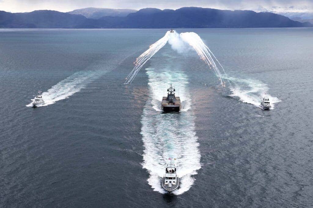UK and Norwegian navies strengthen drone warfare in Arctic waters