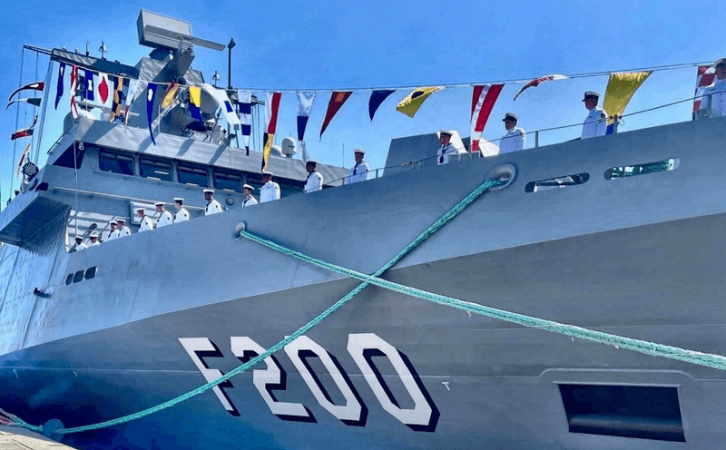 Brazilian Navy commissions first Tamandaré-class frigate