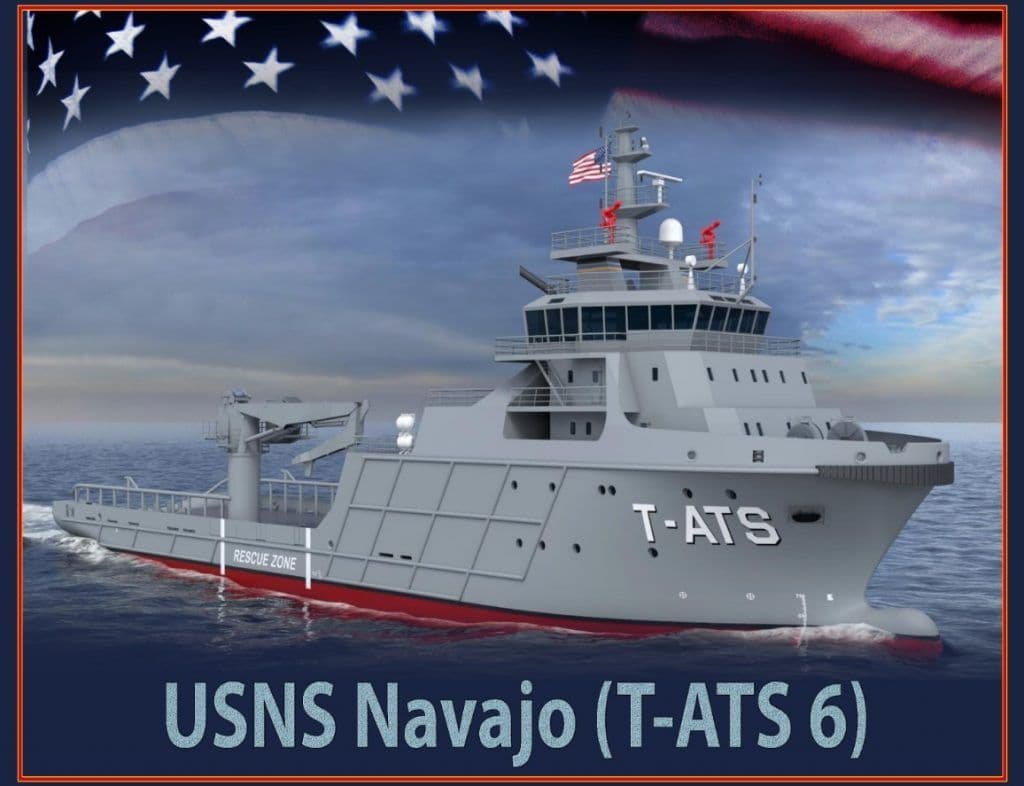 US Navy exercises option for additional two Navajo-class ships