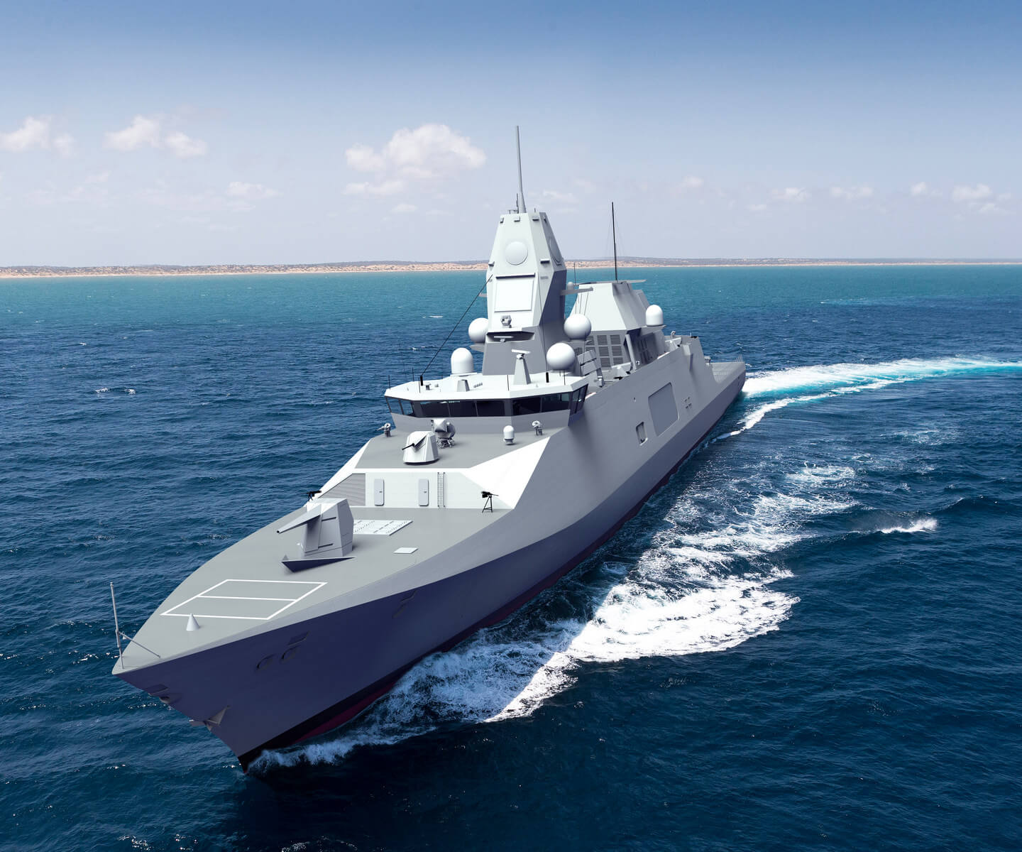 Damen Marine Components to provide rudders for Dutch and Belgian ASW frigates