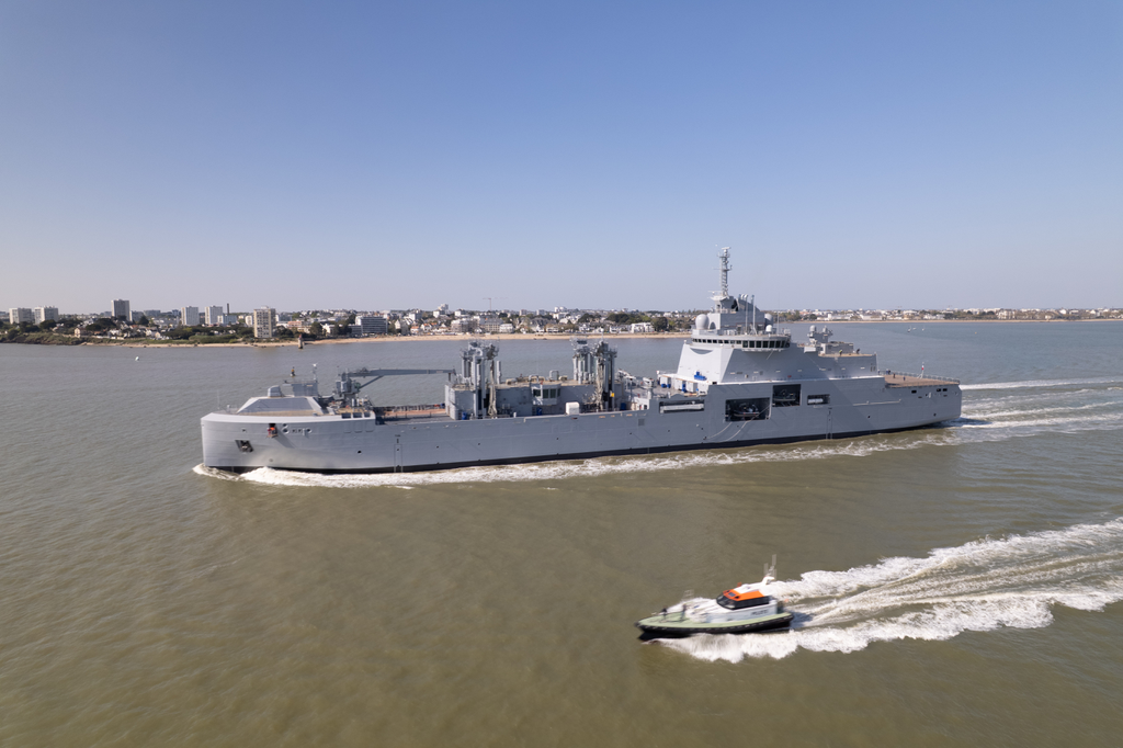 French Navy’s LSS Jacques Stosskopf kicks off sea trials